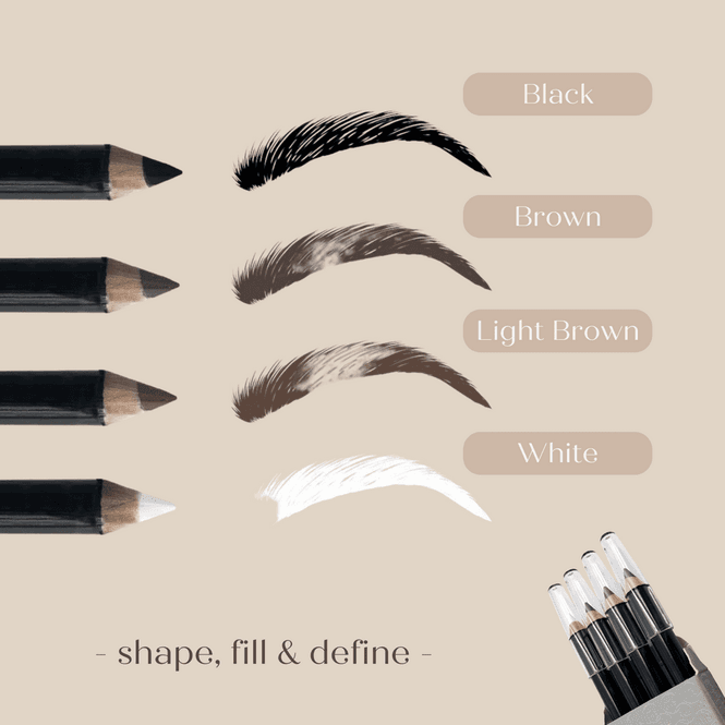 Huvudbild Eyebrow pencil collection 